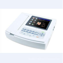 High Quality Big Digital Screen ECG Electrocardiagraph Equipment with 12 Leads